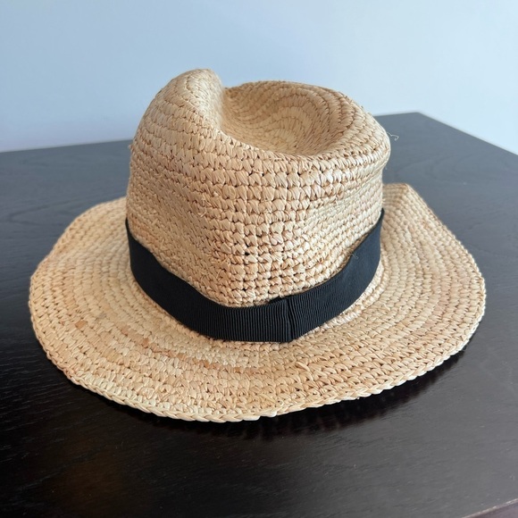 J.Crew Packable Straw Hat - Picture 1 of 16